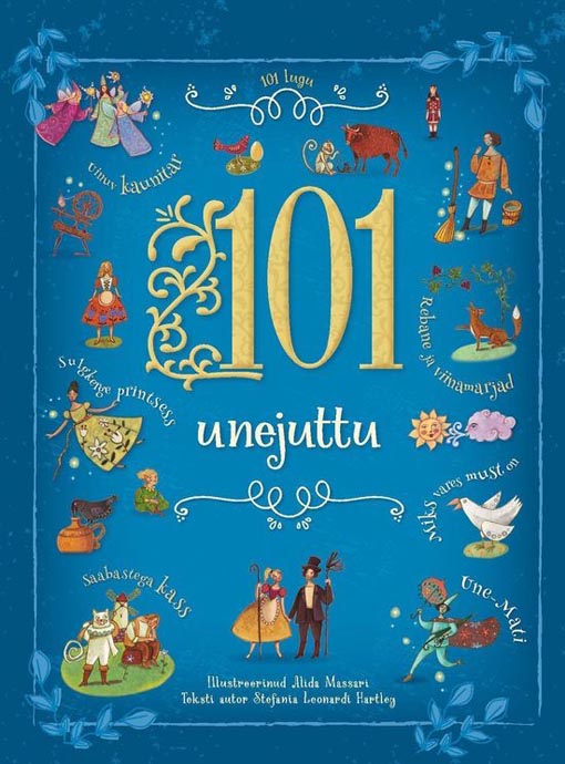 101 unejuttu Sada üks unejuttu, sada üks lugu kaanepilt – front cover