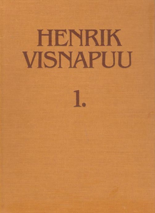 Henrik Visnapuu kogutud luuletused (komplekt) kaanepilt – front cover