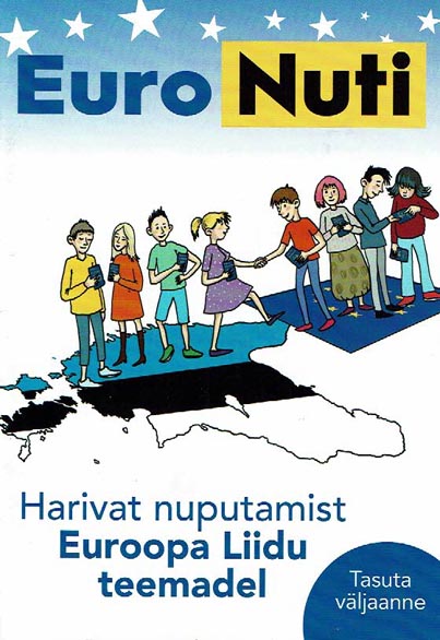 EuroNuti ristsõnavihik Harivat nuputamist Euroopa Liidu teemadel kaanepilt – front cover