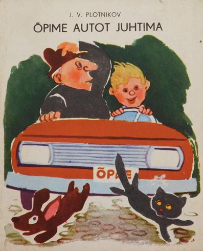 Õpime autot juhtima kaanepilt – front cover