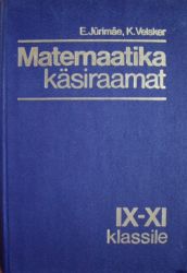 Matemaatika käsiraamat IX–XI klassile kaanepilt – front cover