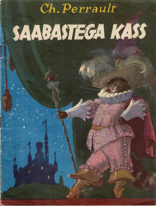 Saabastega kass kaanepilt – front cover