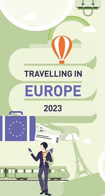 Travelling in Europe 2023 kaanepilt – front cover