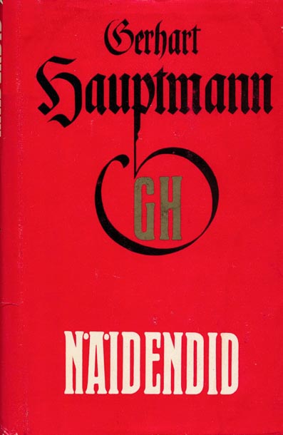 Gerhart Hauptmann: näidendid kaanepilt – front cover