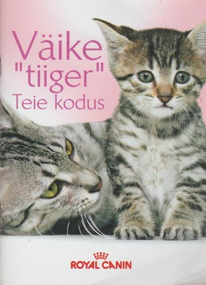 Väike „tiiger” Teie kodus Nõuandeid kassipidajale kaanepilt – front cover