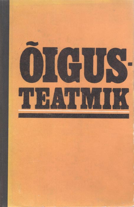 Õigusteatmik kaanepilt – front cover