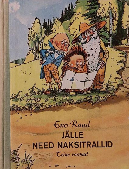 Jälle need naksitrallid: teine raamat kaanepilt – front cover