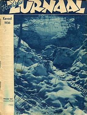 Huvitav žurnaal, kevad 1936 kaanepilt – front cover