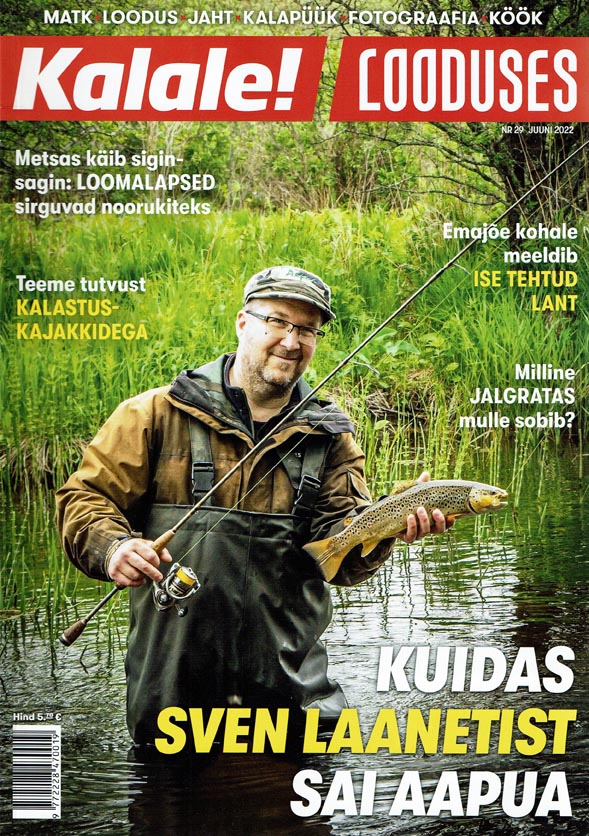 Ajakiri „Kalale!”, juuni 2022 kaanepilt – front cover