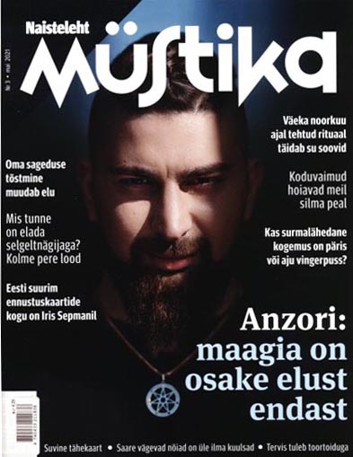 Anzori-Luka Odišaria: Gruusia maag Ajakiri Müstika, mai 2021 kaanepilt – front cover