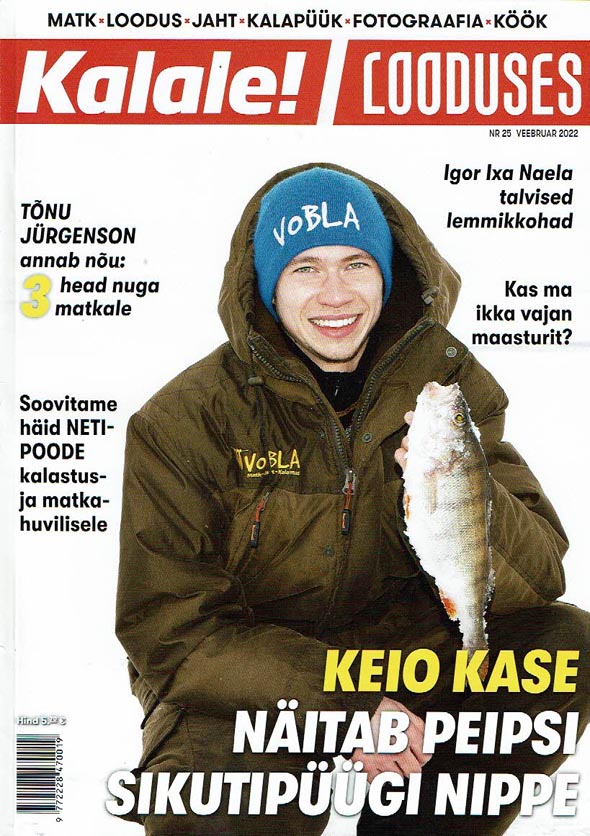 Ajakiri „Kalale!”, veebruar 2022 kaanepilt – front cover