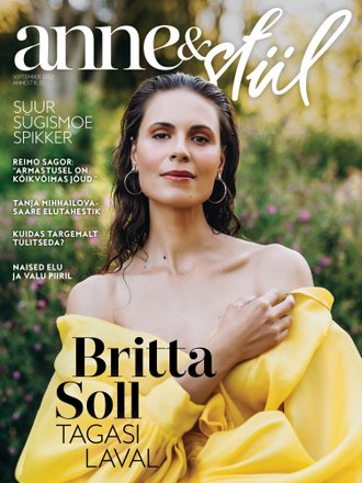 Britta Soll tagasi laval Anne & Stiil, september 2022 kaanepilt – front cover