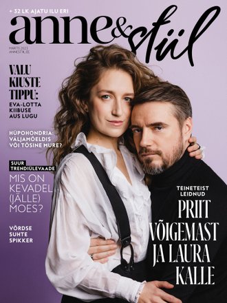 Teineteist leidnud Priit Võigemast ja Laura Kalle Anne & Stiil, märts 2023 kaanepilt – front cover