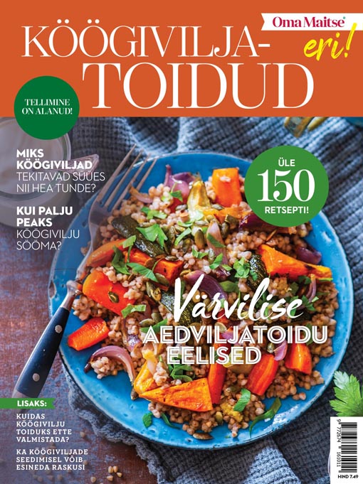 Köögiviljatoidud kaanepilt – front cover