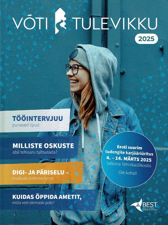 Võti tulevikku 2025 kaanepilt – front cover