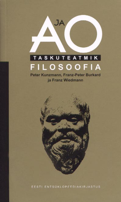 A ja O taskuteatmik: filosoofia kaanepilt – front cover