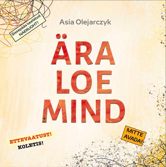 Ära loe mind kaanepilt – front cover