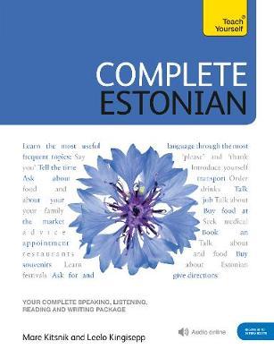 Complete Estonian Beginner to intermediate kaanepilt – front cover