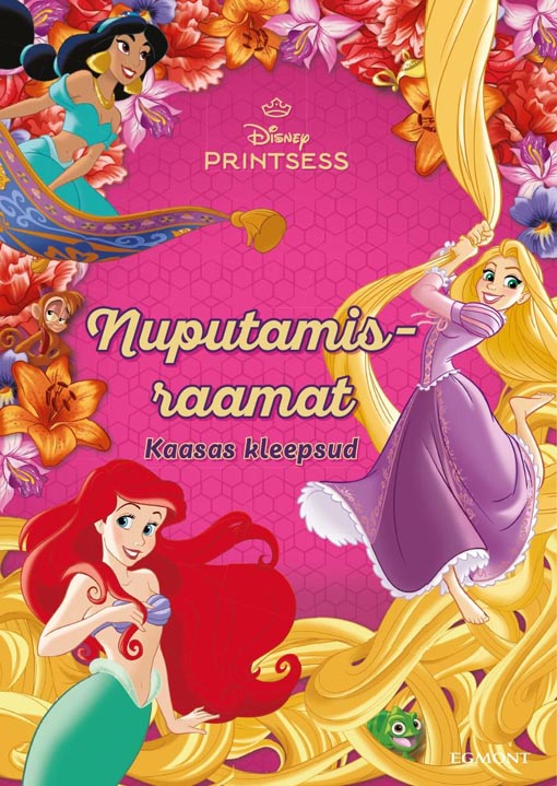 Disney printsess nuputamisraamat kleepsudega Kaasas kleepsud kaanepilt – front cover