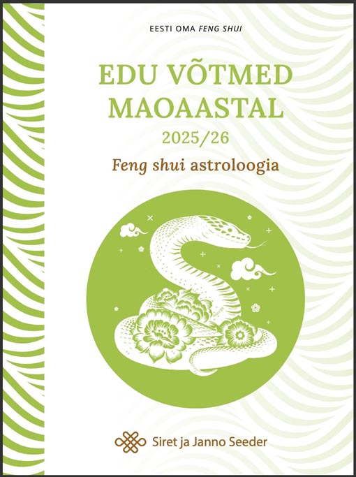 Edu võtmed maoaastal Feng shui astroloogia kaanepilt – front cover