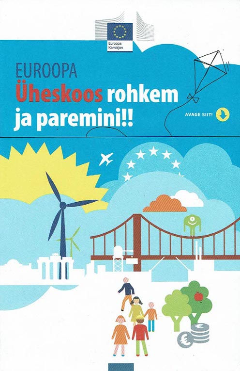 Euroopa: üheskoos rohkem ja paremini! kaanepilt – front cover