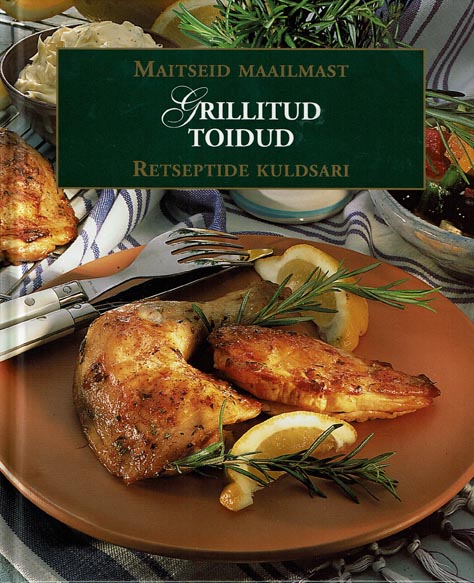 Grillitud toidud kaanepilt – front cover