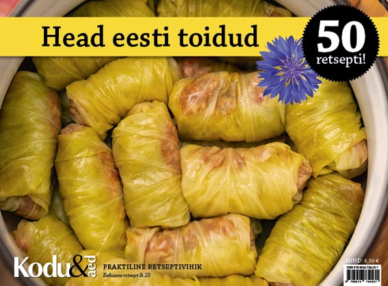 Head eesti toidud kaanepilt – front cover