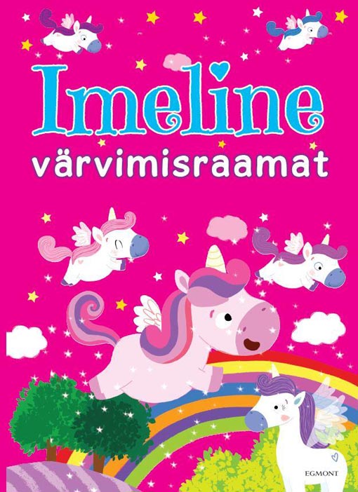 Imeline värvimisraamat kaanepilt – front cover