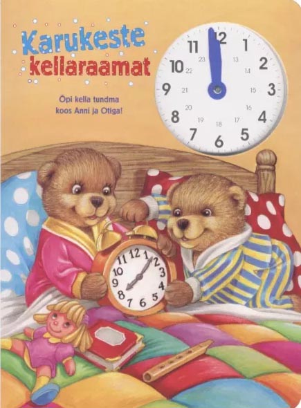 Karukeste kellaraamat kaanepilt – front cover