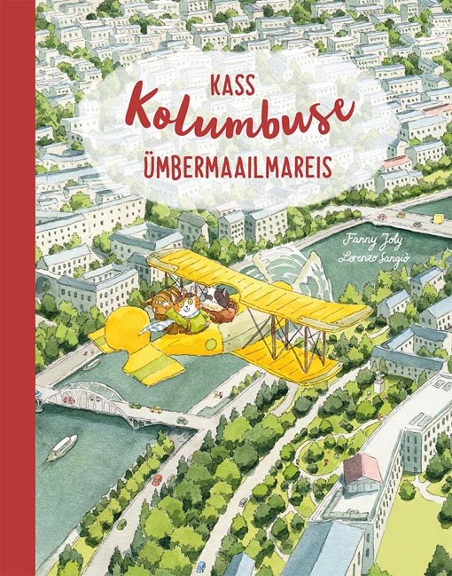 Kass Kolumbuse ümbermaailmareis kaanepilt – front cover