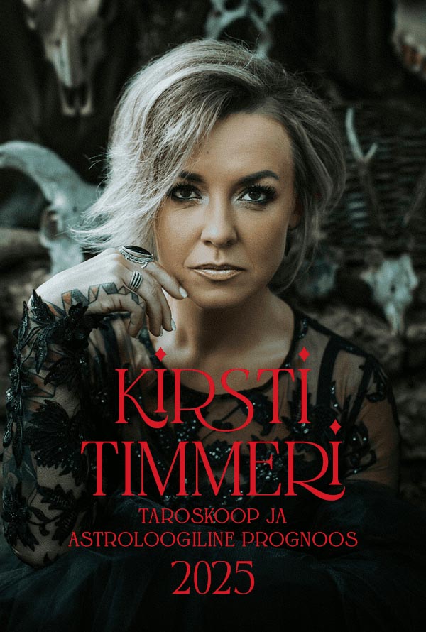 Kirsti Timmeri Taroskoop ja astroloogiline prognoos 2025 kaanepilt – front cover