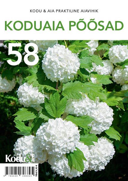 Koduaia põõsad kaanepilt – front cover