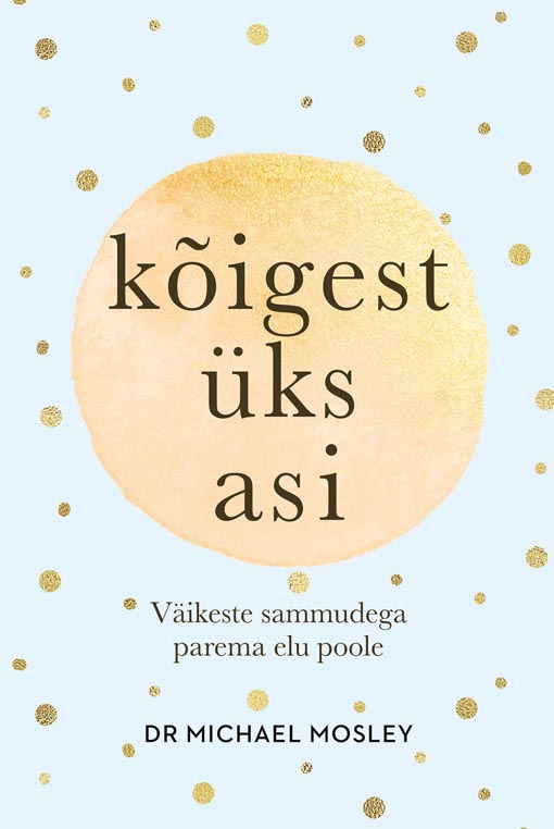 Kõigest üks asi kaanepilt – front cover