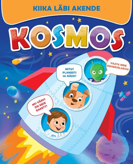 Kosmos: kiika läbi akende kaanepilt – front cover