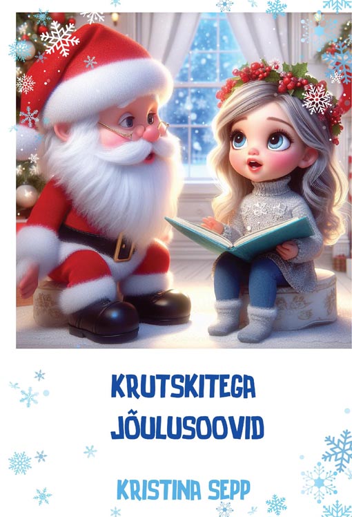 Krutskitega jõulusoovid kaanepilt – front cover