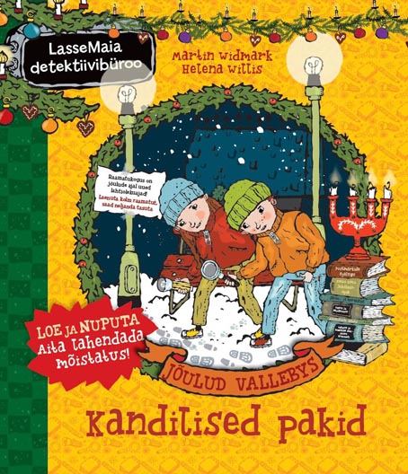 LasseMaia detektiivibüroo: kandilised pakid kaanepilt – front cover