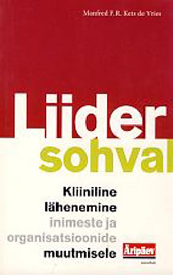 Liider sohval Kliiniline lähenemine inimeste ja organisatsioonide muutmisele kaanepilt – front cover