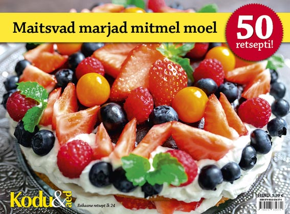 Maitsvad marjad mitmel moel kaanepilt – front cover