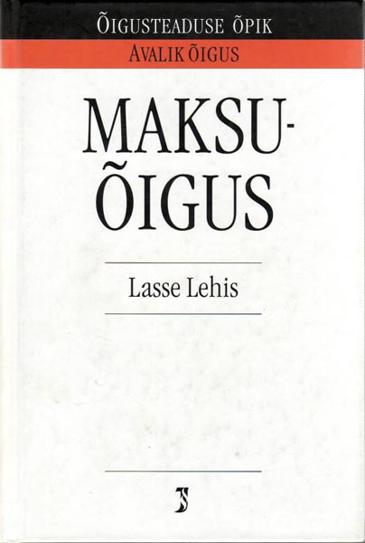 Maksuõigus kaanepilt – front cover