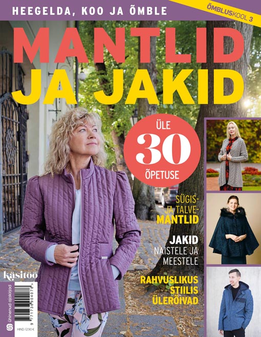 Õmbluskool 3: mantlid ja jakid kaanepilt – front cover