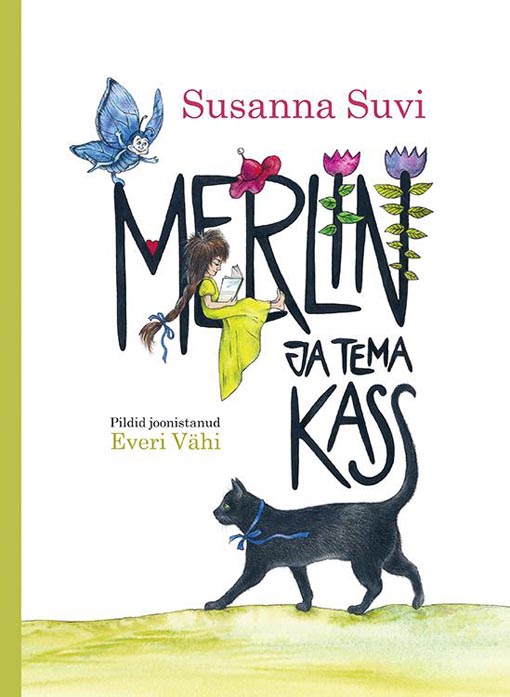 Merlin ja tema kass kaanepilt – front cover