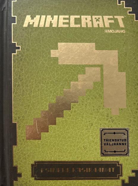 Minecraft: esimene käsiraamat Täiendatud väljaanne kaanepilt – front cover