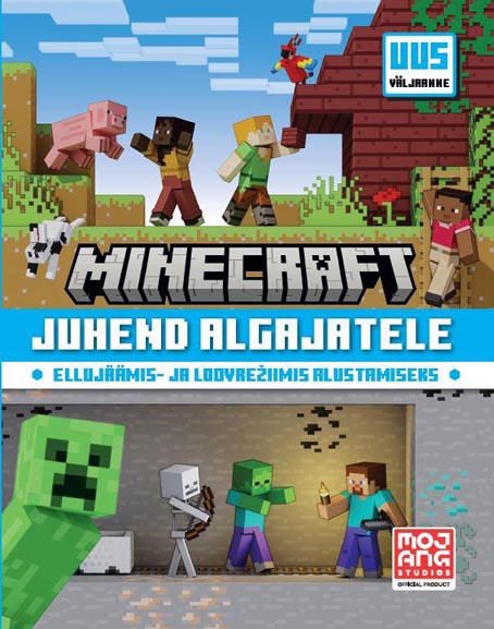 Minecraft: juhend algajatele Ellujäämis- ja loovrežiimis alustamiseks kaanepilt – front cover