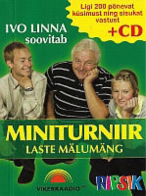 Miniturniir: laste mälumäng Ivo Linna soovitab kaanepilt – front cover