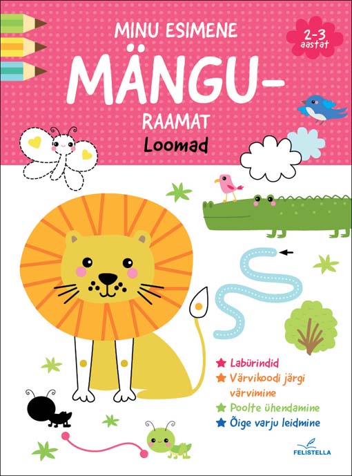 Minu esimene mänguraamat: loomad kaanepilt – front cover