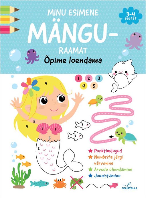 Minu esimene mänguraamat: õpime loendama kaanepilt – front cover