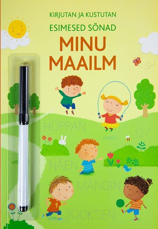 Minu maailm: esimesed sõnad Kirjutan ja kustutan kaanepilt – front cover