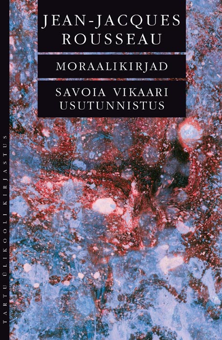 Moraalikirjad • Savoia vikaari usutunnistus kaanepilt – front cover