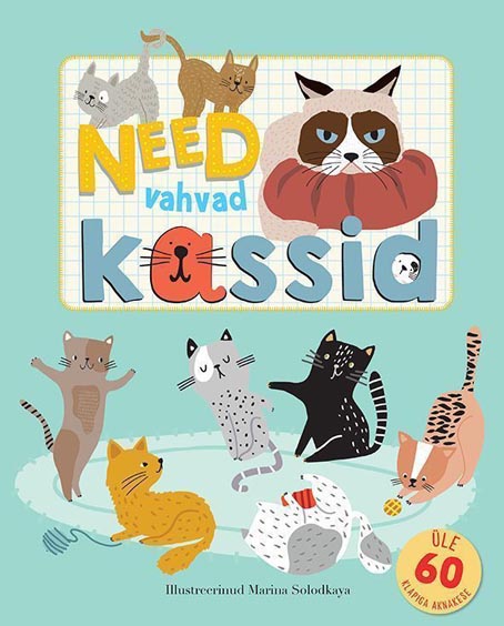 Need vahvad kassid: üle 60 klapiga aknakese kaanepilt – front cover