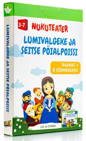 Nukuteater: Lumivalgeke ja seitse pöialpoissi kaanepilt – front cover